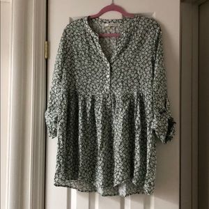 Lightweight babydoll tunic
